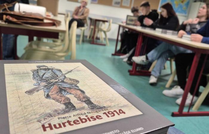 Sulle orme del capitano Nougarède allo Chemin des Dames: gli studenti delle scuole medie di Noyon pubblicano un libro