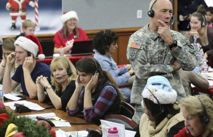 Babbo Natale spera di completare il suo carico di regali in tempo