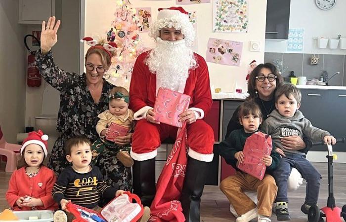 Pont-du-Casse. Babbo Natale ha iniziato il suo tour