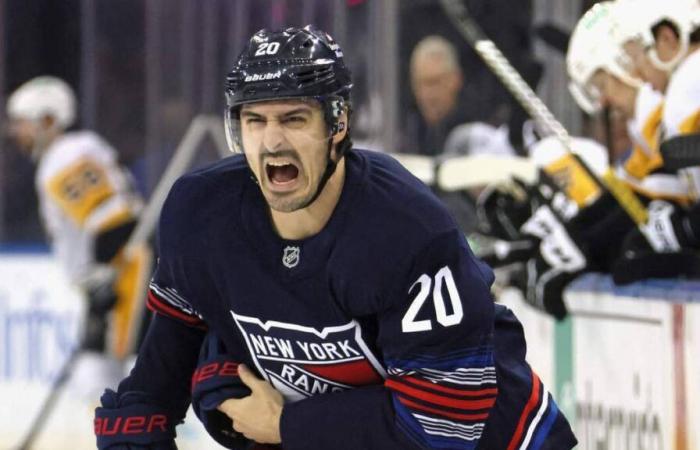 Senza Kreider, 13esima sconfitta in 17 partite per i Rangers