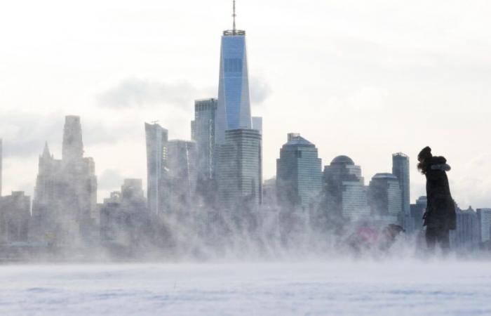 Sta cominciando ad assomigliare molto alla vigilia di Natale bianco mentre la neve cade a New York e DC