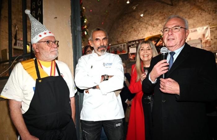 Didier Saba lancia il suo ballo di Natale 2024 con gli chef di Pétanque des Toqués –