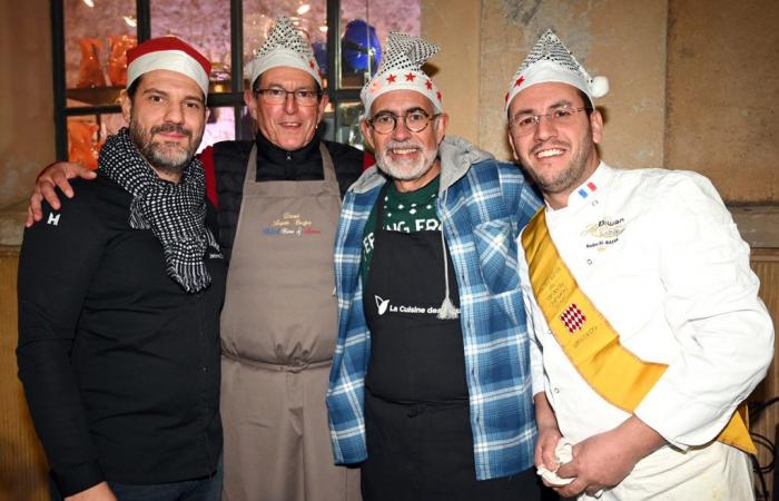 Didier Saba lancia il suo ballo di Natale 2024 con gli chef di Pétanque des Toqués –