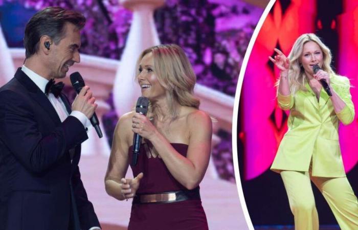 Florian Silbereisen posa con i cari di Helene Fischer