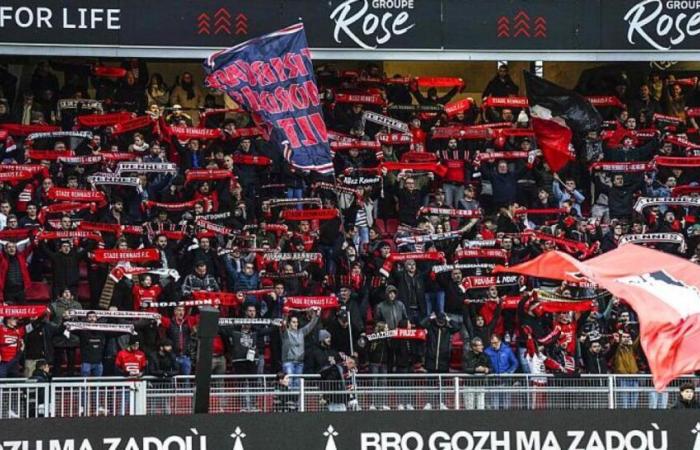 La magnifica manifestazione di solidarietà degli ultras dello Stade Rennais!