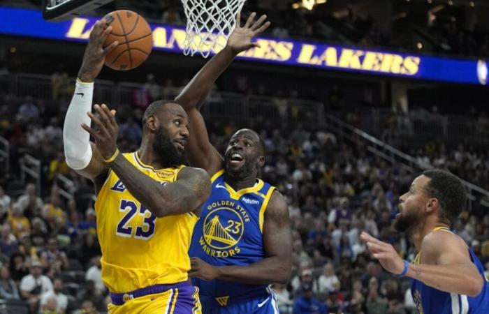 Warriors e Lakers pronti per lo spettacolo di Natale nell'azione festosa della NBA