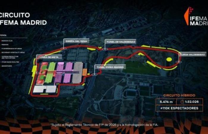 MADRID OSPITERA' LE MONOPOSTO DI F1, F2 E F3 DAL 2026 AL 2035