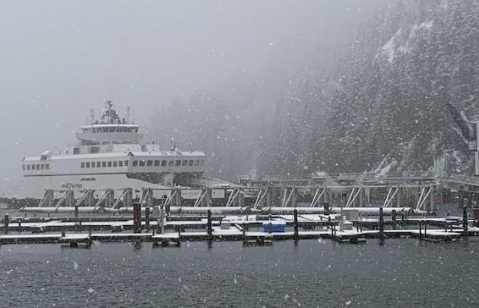 Le partenze di BC Ferries verranno cancellate il giorno di Natale