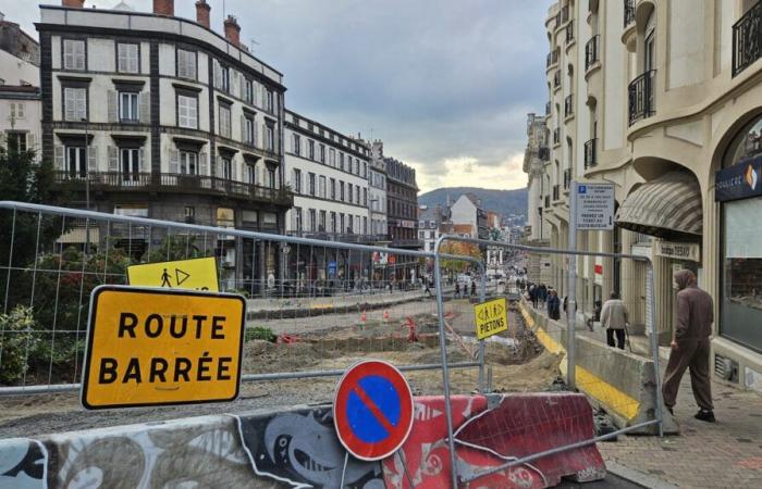 Clermont. I lavori su queste importanti strade si sono interrotti durante le vacanze di Natale