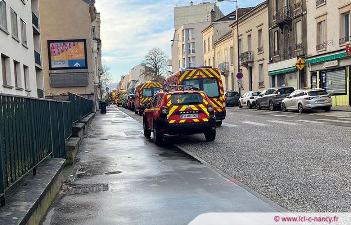 Un incendio è scoppiato la mattina di Natale in avenue Général Leclerc a Nancy: quattro feriti