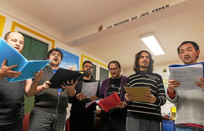 In questo coro, a Rennes, cantiamo solo musica da videogiochi