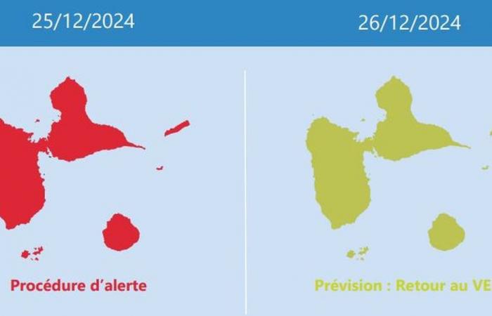 viene mantenuto il livello di allerta rossa