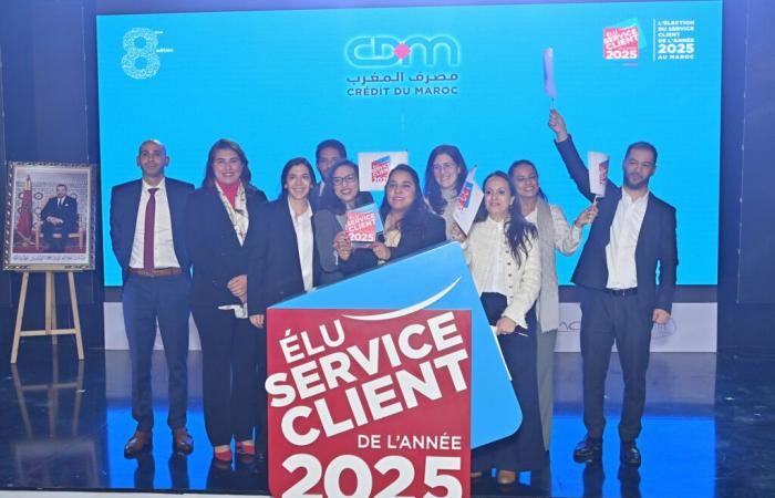 Crédit du Maroc nominato servizio clienti dell'anno 2025