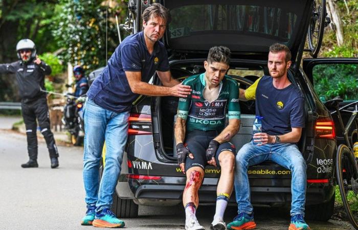 Notevole: nonostante l'infortunio, Wout van Aert ha percorso quasi il doppio dei chilometri rispetto all'anno scorso in mesi per il suo primo cross