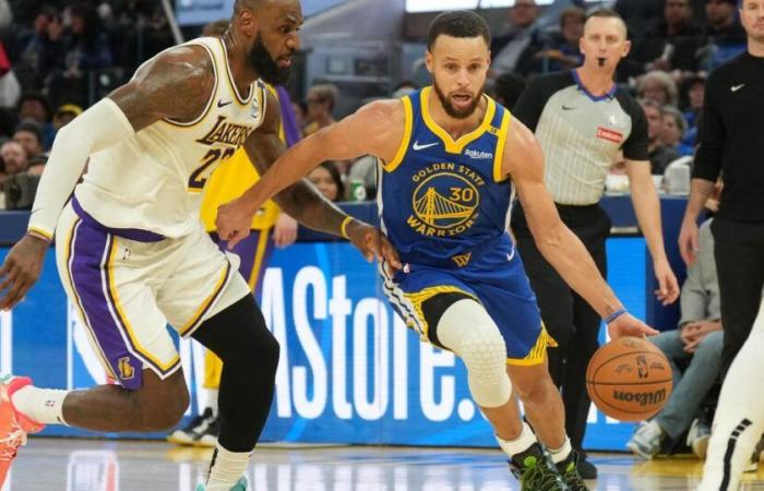 Stephen Curry e LeBron James si godono un duello da antologia per Natale