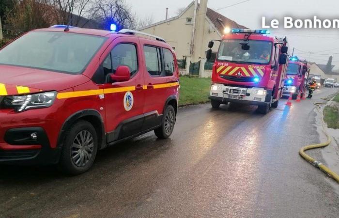 incendio in una casa a Mézières-en-Santerre la sera del 24 dicembre