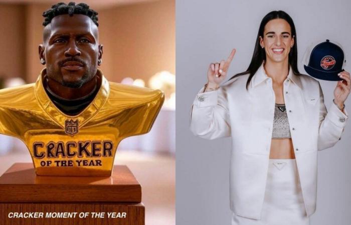 Antonio Brown nomina Caitlin Clark, la ragazza di Hawk Tuah, per il suo esilarante premio