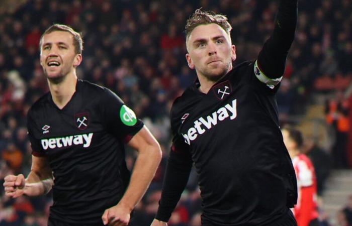 Southampton 0 – 1 West Ham