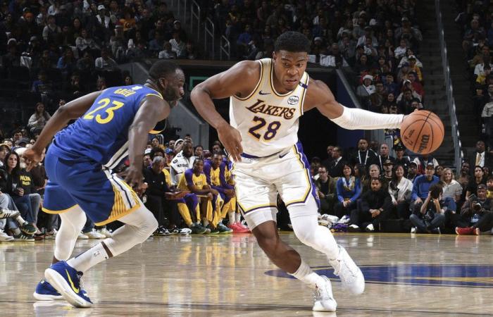 Hachimura a segno mentre i Lakers vincono il thriller con i Warriors