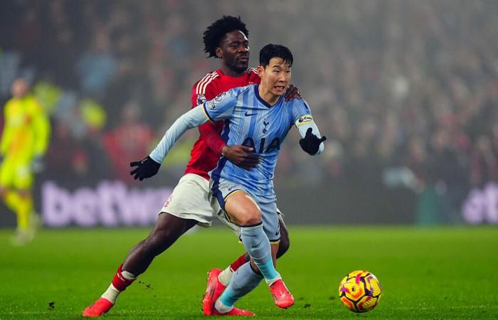 Premier League: Ola Aina e Taiwo Awoniyi recitano mentre il Nottingham Forest giustizia lo sdentato Tottenham