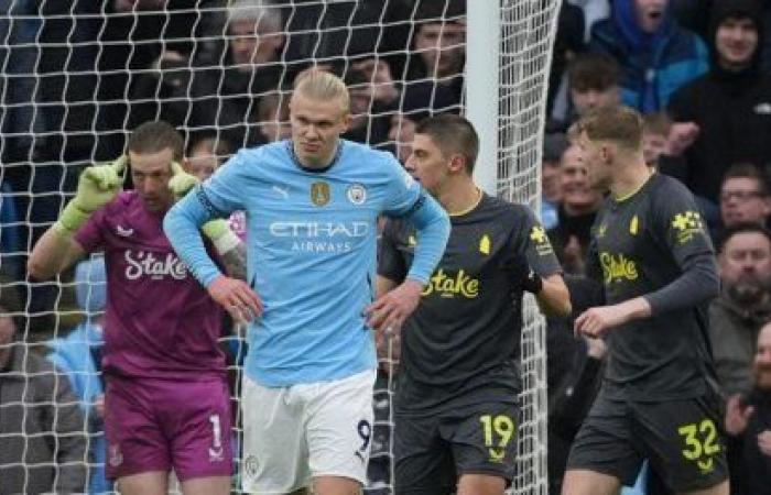 Il Manchester City, sconvolto dall'Everton, non riesce a farcela