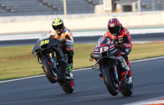 Aprilia si confronta con i leader della MotoGP e vuole che prendano ispirazione dalla F1