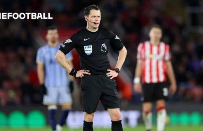 La Premier League nomina l’arbitro della quinta partita contro l’Arsenal