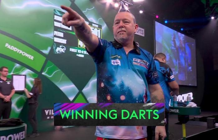 Campionato mondiale di freccette: Luke Humphries prepara lo scontro agli ottavi di finale tra Peter Wright e Gerwyn Price batte Joe Cullen in un thriller con morte improvvisa | Notizie sulle freccette