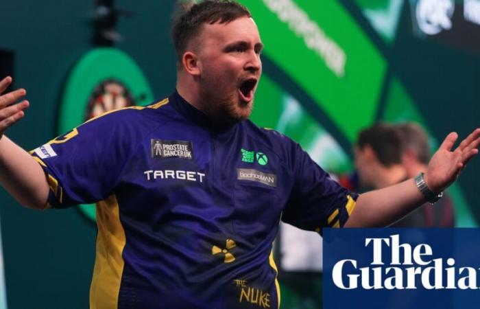 Luke Littler si lancia nella finale mondiale di freccette di successo con Michael van Gerwen | Campionati del mondo PDC