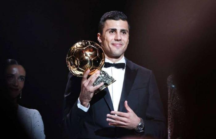 Rodri delude Cristiano Ronaldo per quanto riguarda il Pallone d’Oro