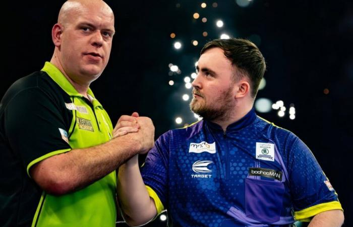 Michael van Gerwen e Luke Littler rendono perfetto il finale da sogno