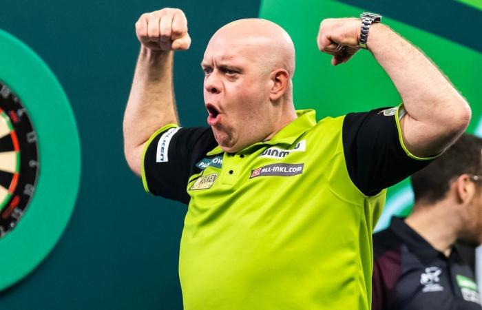 Van Gerwen surclassa Dobey e incontra Littler nella finale del campionato mondiale di freccette