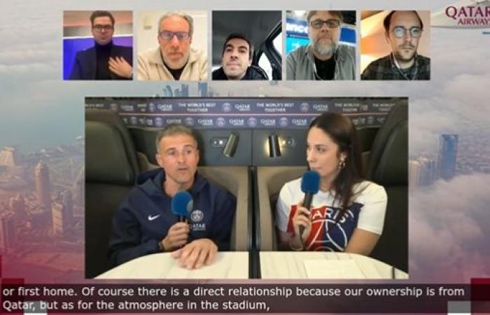 quando il PSG organizza una conferenza stampa… in pieno volo verso il Qatar