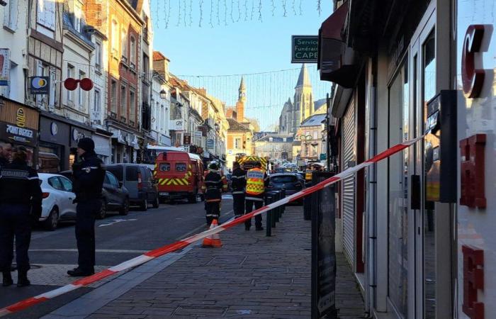 Incendio in un appartamento a Clermont: rue de la République chiusa