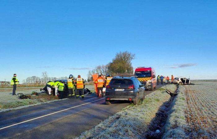 due morti dopo uno scontro frontale