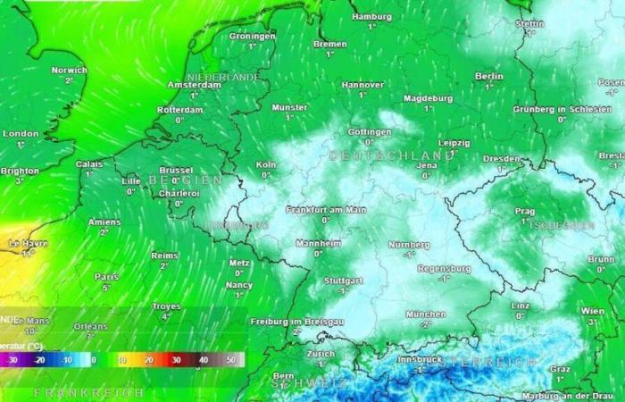 Il modello meteorologico promette l’inizio dell’inverno più rigido degli ultimi anni