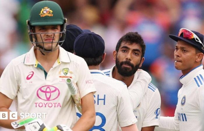 Australia-India: Jasprit Bumrah colpisce tardi ma i padroni di casa sono in testa a Sydney