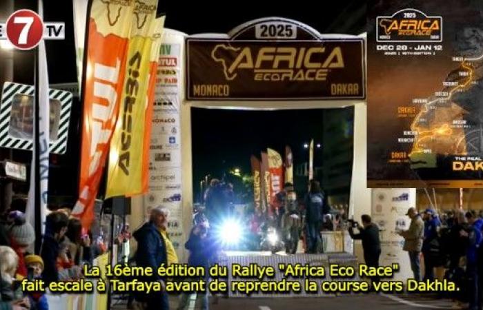 La 16a edizione del Rally “Africa Eco Race” fa tappa a Tarfaya prima di riprendere la corsa verso Dakhla. – Le7tv.ma