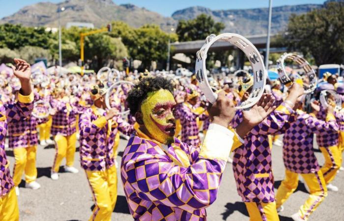 carnevale colorato e scintillante a Cape Town