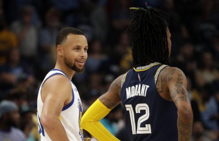 Steph Curry e Ja Morant fuori per Warriors vs. Grizzlies