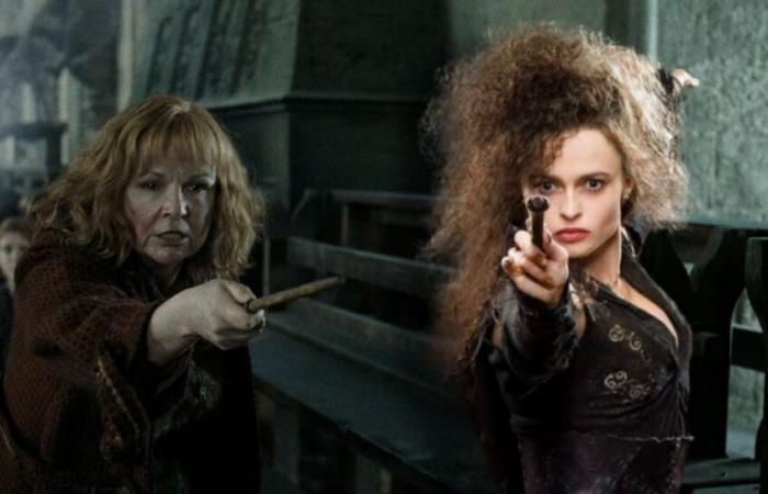 la morte di Bellatrix Lestrange ci appare diversamente con questa scena