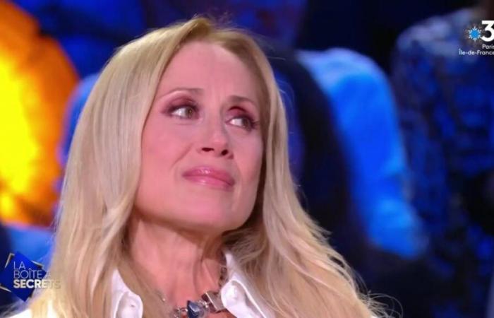 Lara Fabian in lacrime dopo aver scoperto le testimonianze di sua figlia e di suo marito in The Secret Box