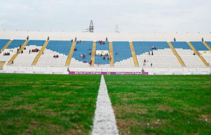 Il prato dello stadio Larbi Zaouli sarà presto riabilitato