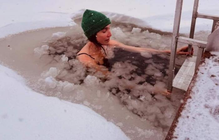 [VIDÉO] Oserei tuffarti nell’acqua fredda di un lago ghiacciato come Bianca Gervais, Sébastien Diaz e François Papineau?