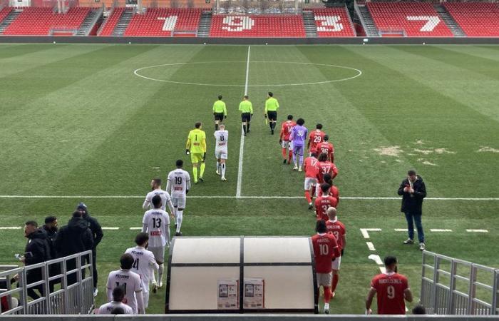 amichevole senza reti tra Nîmes e Fréjus Saint-Raphaël (0-0)