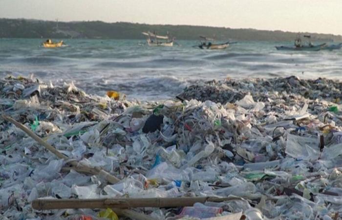 a Bali le spiagge si stanno sgretolando sotto i rifiuti