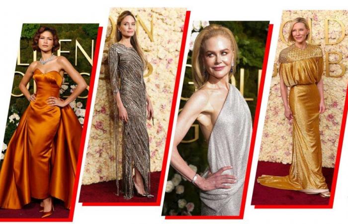 sul red carpet dei Golden Globes 2025, deve brillare!