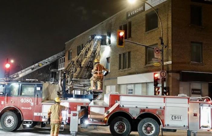 Un edificio commerciale vuoto a Villeray è l’obiettivo di un incendio doloso