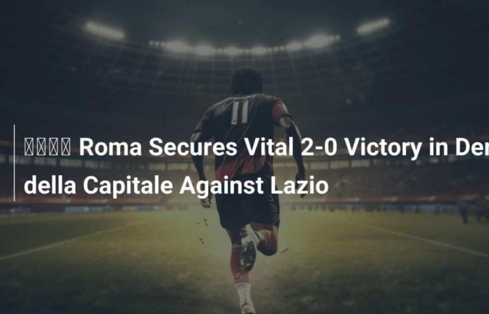 ???????? Roma secure vital 2-0 Derby della Capitale victory against Lazio