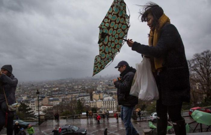 Lunedì 21 dipartimenti, tra cui quello dell’Île-de-France, sono stati messi in allerta arancione per il rischio di venti violenti